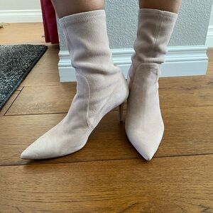 Stuart Weitzman Fawn Power Bootie 100 Size US 9 EU 39.5